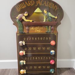 Billiards / Pool Score Keeper