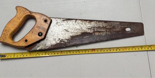 Vintage Stanley handsaw