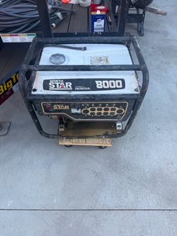 8000 Watt Generator