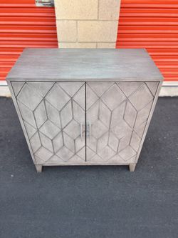 Gray Cabinet / Hutch
