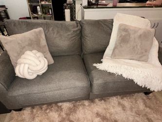 Gray Compact Couch