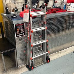 Little Giant Model 17 14917-139 EZ Aluminum Multipurpose Ladder