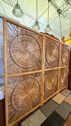Wicker Screen Decor - 50% OFF OFFER!!!