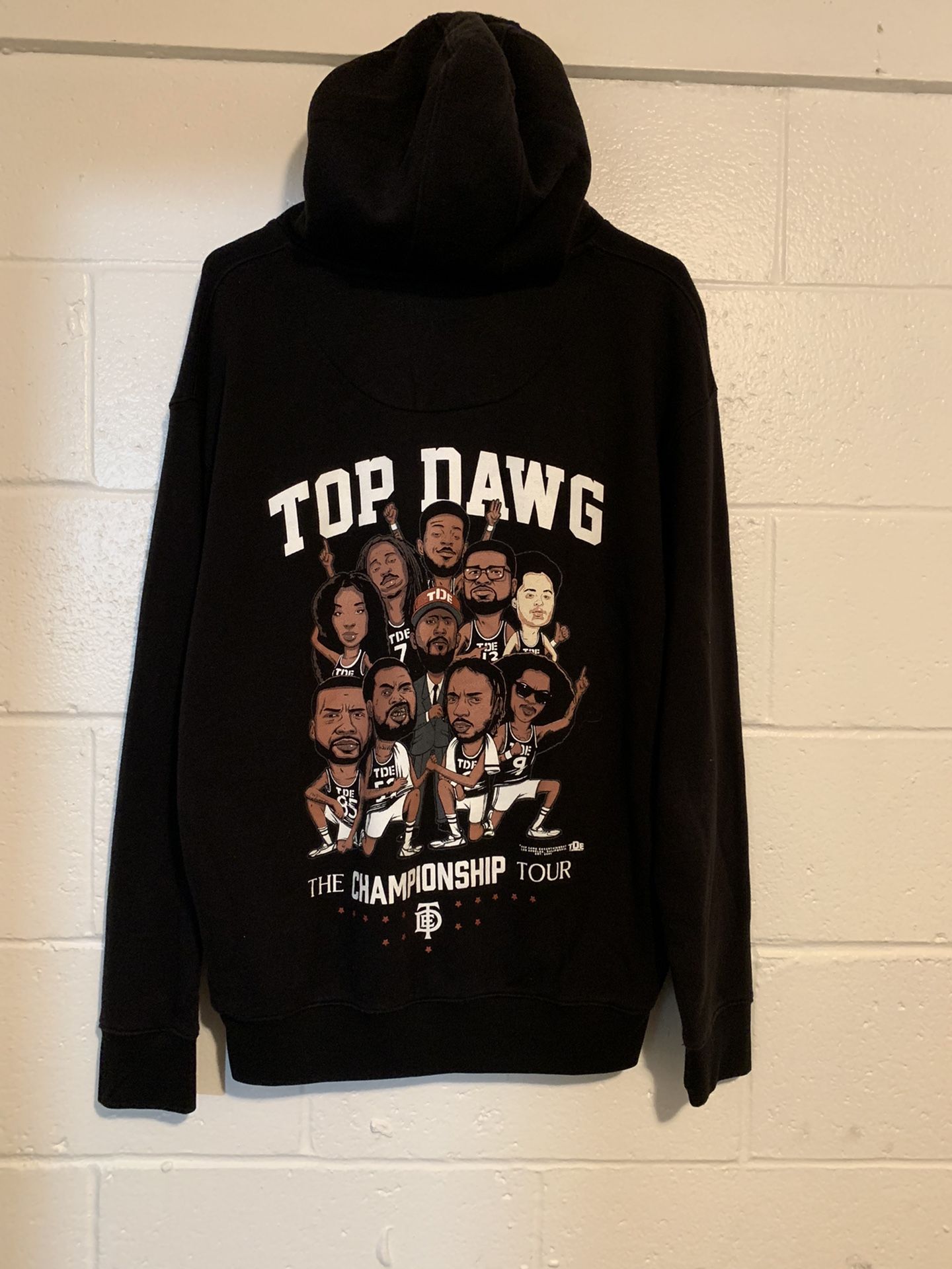 Top Dawg Entertainment Hoodie Size Large 2018