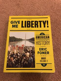 Give Me Liberty College Textbook