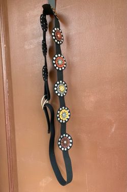 Wide Western Cowgirl Concho Belt