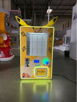 Card display & prize machine available.