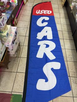 USED CARS" Advertising Feather Flag