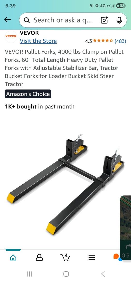 Forklift Forks