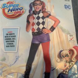 Harley Quinn Girls Costume 