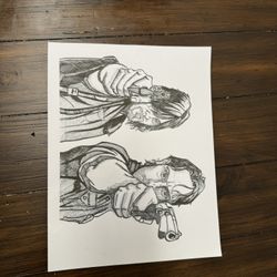 Professional Drawing 2 Pieces