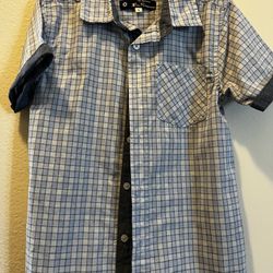 Boys Short Sleeve Dress Shirt