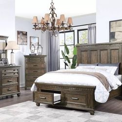Brand New Super Elegant Queen Size Bedroom Set 