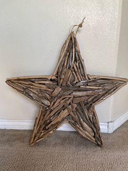 Pottery Barn driftwood star