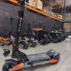 Long-range electric scooter