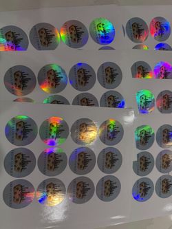 Business stickers Holographic Stickers