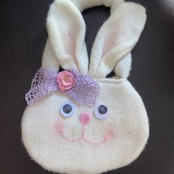 Girls Soft Bunny Purse Adorable Handbag