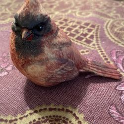 Collectible Antique Porcelain Cardinal