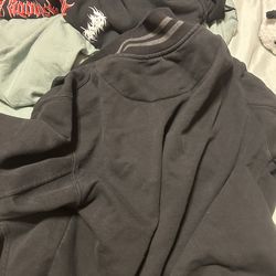 Medium Pro club baseball jacket gray/black