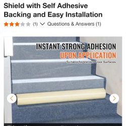 Carpet Protection Film 36 in, x 200 ft. Floor and Surface Shield with Self Adhesive Backing and Easy Installation