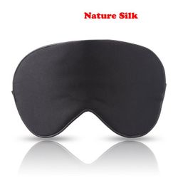 Silk travel Sleep Eye Mask Cover Padded Blindfold Soft Silky Relax Comfortable