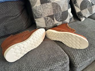 Red wing moc toe boots