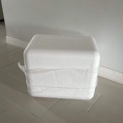 Foam Cooler Size 21”x 27”x 18” Color White 