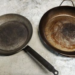 Matfer Black Carbon Steel Fry And Paella Pan