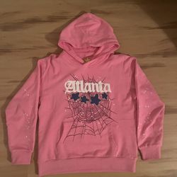 Sp5der Spider Worldwide Pink Atlanta Hoodie