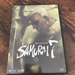 Akira Kurosawa Samurai 7 Anime DVD