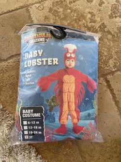 Lobster Costume 3T 