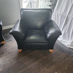 Leather Chair And Sofa