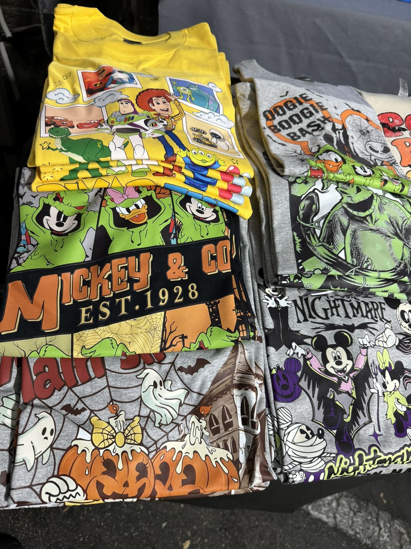 Halloween Disney t-shirts