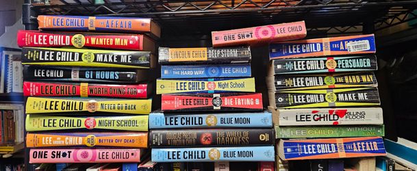 Lee Child Books - $1.00/ea