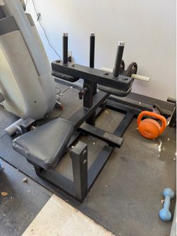 Gym quality calf machine