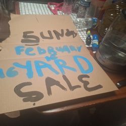 Yard Sale