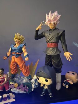 Goku black and ss1 Goku