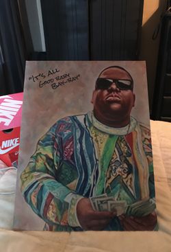 Boarded poster Notorious B.I.G.