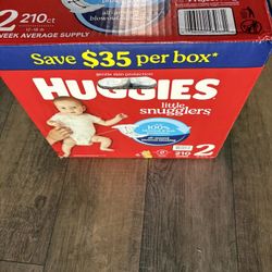 Huggie diapers Little Snuggler Size 2