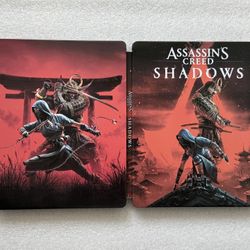 Assassin’s Creed Shadow Custom made G2 Steelbook/SteelUp Case PS4/PS5/Xbox