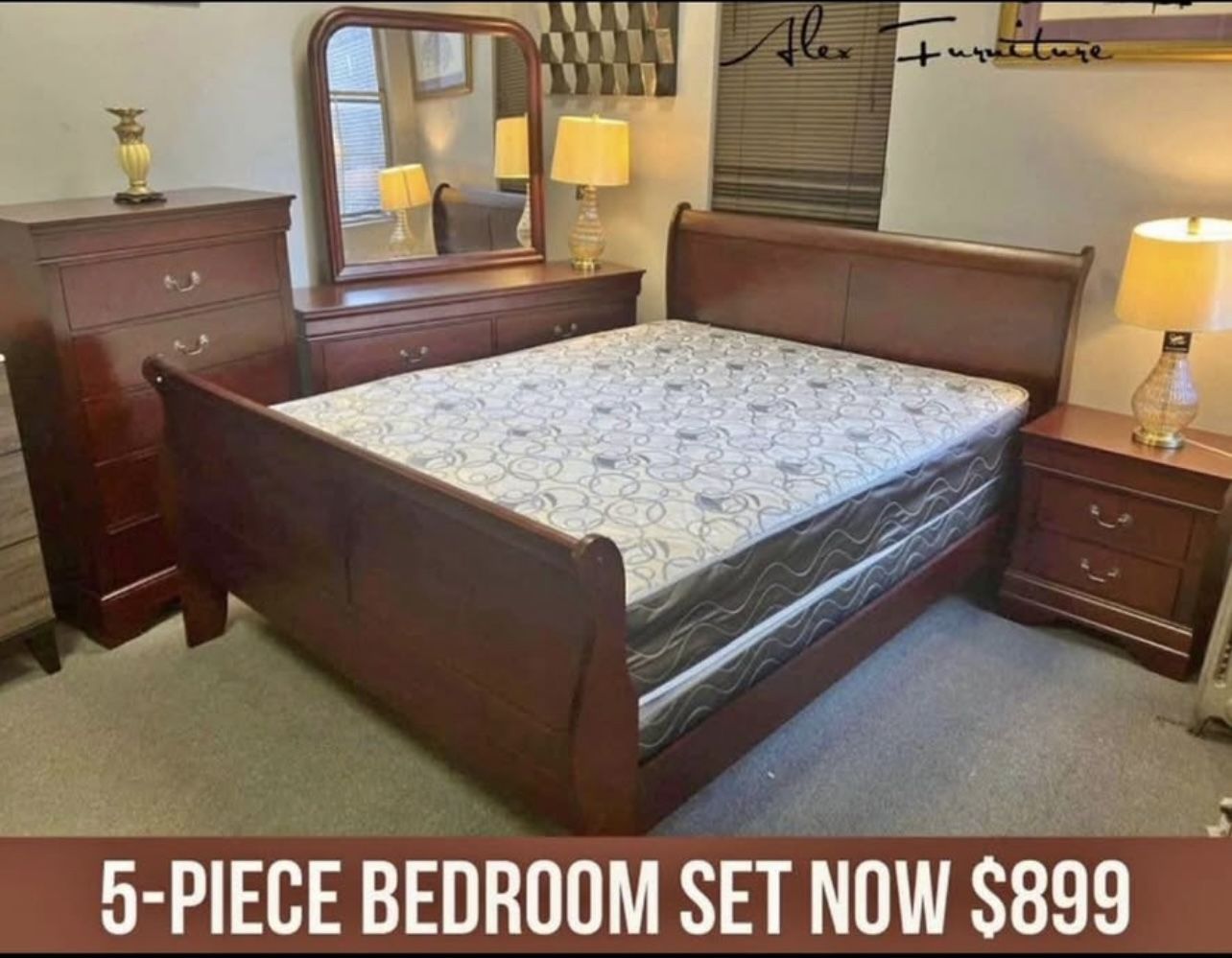 5-Piece Bedroom Set Just $898! Limited Time Only!!