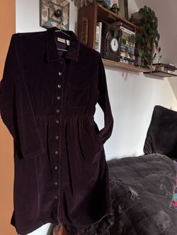 Women’s LL Bean Corduroy Cotton Dress