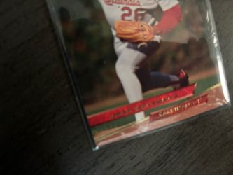 Factory Error baseball card