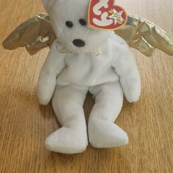 TY 2000 Beanie Baby Halo 2 W/brown nose