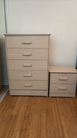 Dresser and Night stand Used fairly