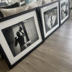 Very nice framed boxing art work 