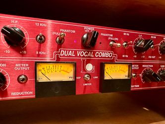 Langevin Manley Dual Vocal Combo – Mic Preamp with Limiter