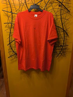 Nike x MMW Matthew Williams Orange Training Tee Size L