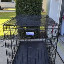 Large Dog Crate – iCrate by MidWest (42” x 28” x 30”) w/Divider