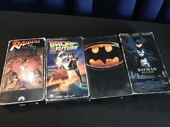 Vintage VHS Tapes 80s 